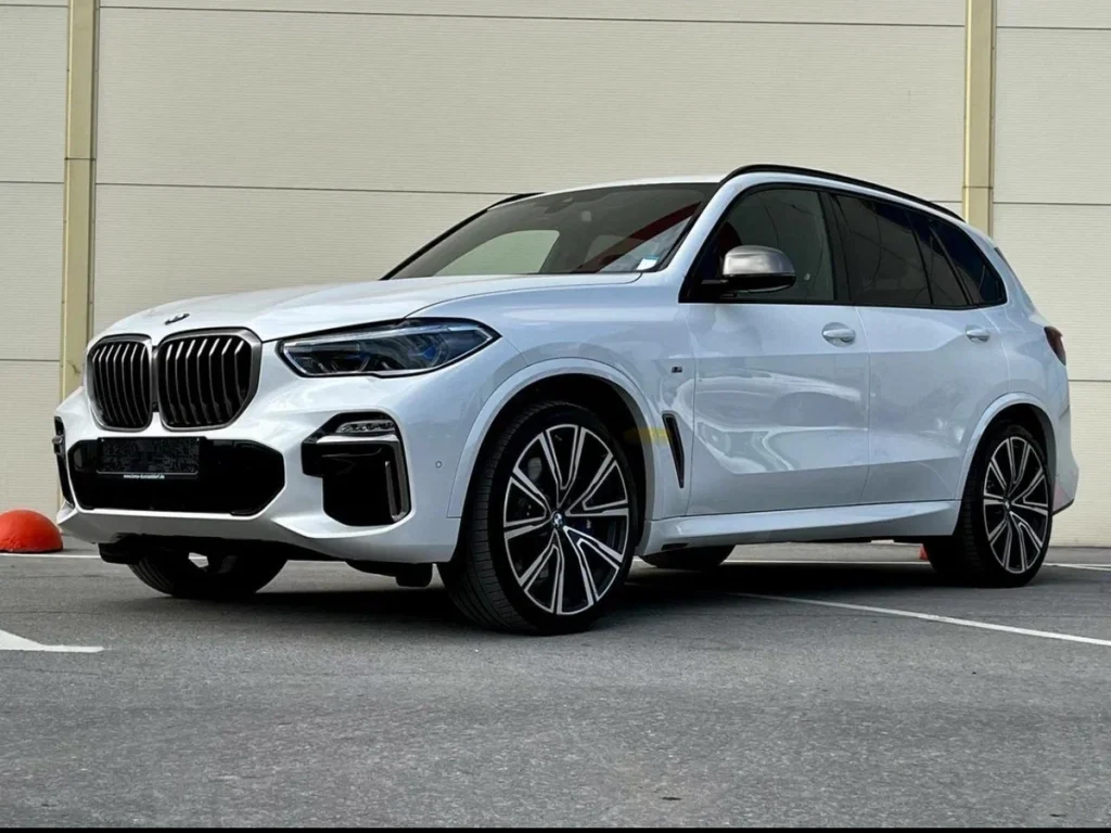 the BMW X5 gold