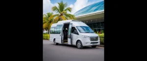Minibus airport transfer service in Mauritius